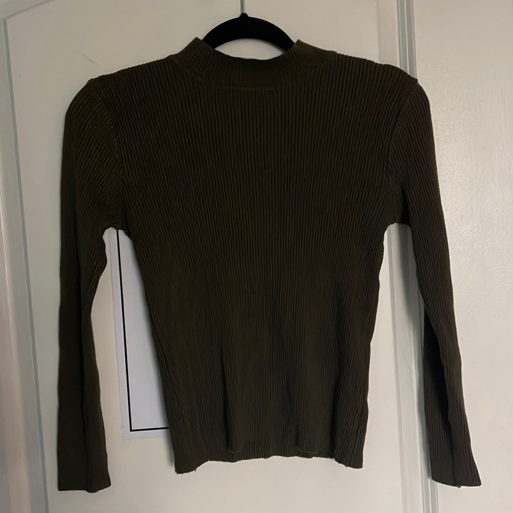Green Turtleneck